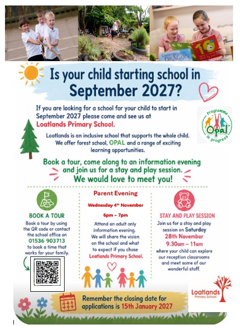 Reception 2027 flyer